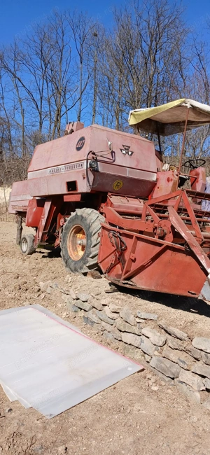combina massey ferguson 487  - imagine 4
