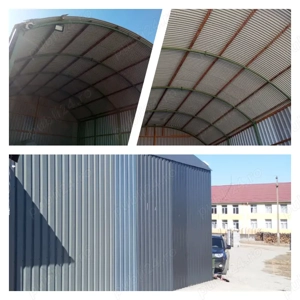 Hală pe structura metalica 