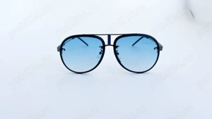 Ochelari de soare Dita Mach Six Pilot - Rama neagra Lentile albastre degrade