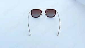 Ochelari de soare Dita Flight Polarizati - Rama aurie Lentile maro degrade - imagine 3