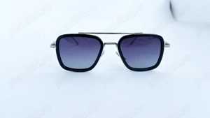 Ochelari de soare Dita Flight Polarizati - Rama argintie Lentile violet degrade - imagine 2