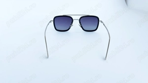 Ochelari de soare Dita Flight Polarizati - Rama argintie Lentile violet degrade - imagine 3