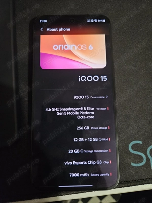 Vivo Iqoo 15 12 256