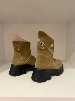 Ghete de Iarnă din Piele întoarsă 