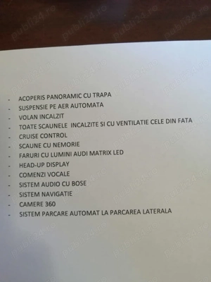 Vand Audi Q7 Quatro 3.0 TFSI 2016 - imagine 4