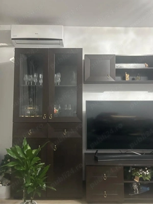 Mobila living Casa Rusu wenge - imagine 3