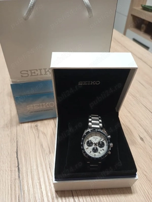 Seiko Panda Chronograph White Dial - Full Set
