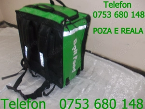 Geanta Bolt Food model NOU rucsac EXTENSIBIL ghiozdan termic lada frigorifica,transport alimente suc - imagine 2