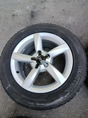 Jante audi vw 5x112 16 anvelope  225 55 16,  5-6mm  - imagine 5