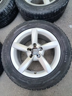 Jante audi vw 5x112 16 anvelope  225 55 16,  5-6mm  - imagine 2