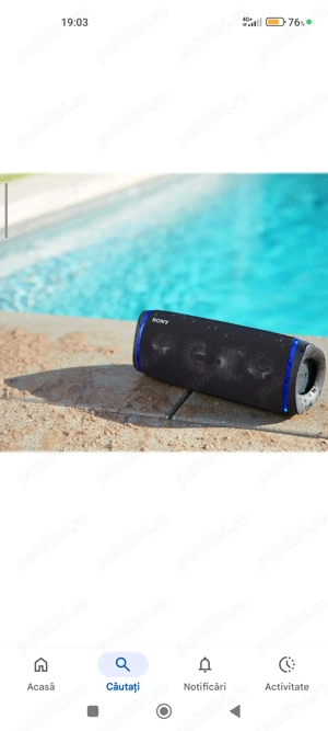 Boxa Sony XB 43  boxa puternică și impecabila