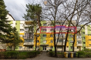 3 camere Girocului, etaj 3, balcon – Cosminului, SUT 65 mp | Com 0%