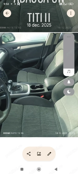 Audi A4 B8 2009 - imagine 5