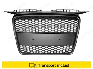Grila radiator fagure Audi A3 8P 2005-2008 Negru mat