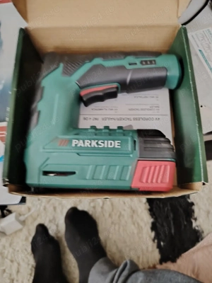 Capsator cu acumulator parkside nou