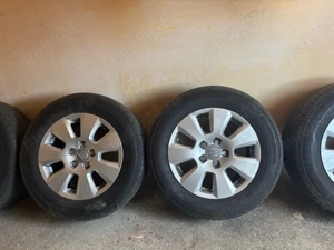 Jante cu tot cu cauciucuri 225/60/16 audi  - imagine 3