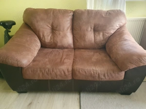 Canapea fixa 2 locuri Mobexpert  - imagine 3