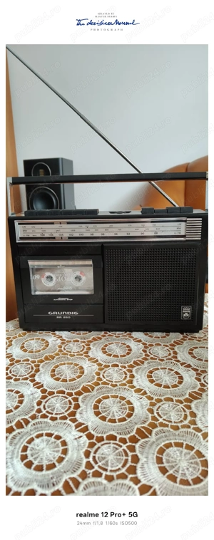 Radiocasetofon Grundig