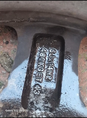 Jante Originale Volkswagen Polo 6JX14H2 ET 43 - imagine 4