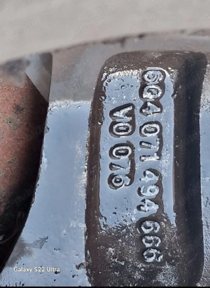 Jante Originale Volkswagen Polo 6JX14H2 ET 43 - imagine 5