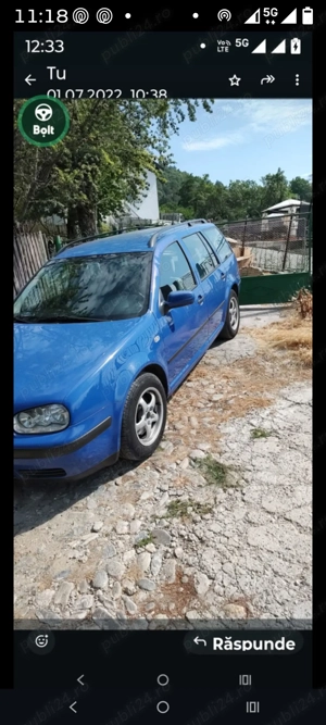 Vând golf 4 alh in stare foarte buna de functionare