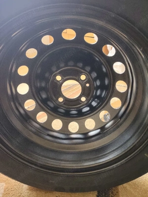 vand roata de rezerva logan noua cu cauciuc de vara 185 65 r 15 - imagine 3