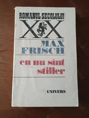 96. Carte, Eu nu sunt Stiller, Max Frisch