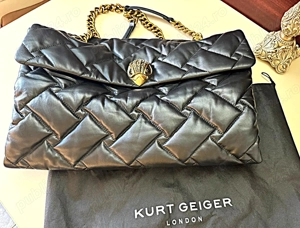 Geanta de piele naturala Kurt Geiger , GUESS ,  - imagine 5