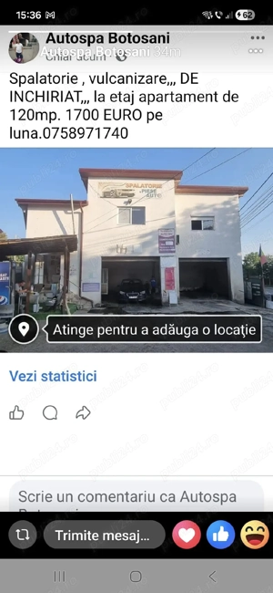 De vanzare cladire cu afacere