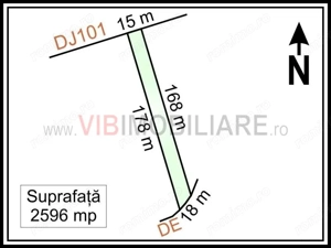 Balotesti - Caciulati, teren intravilan, suprafata 2.596 mp - imagine 6