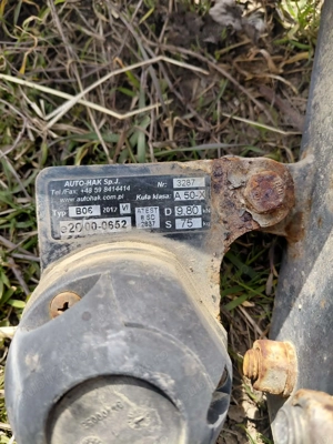 Carlig E46 facelift omologat cu tot cu priza - imagine 3