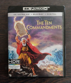 Cele 10 Porunci   The 10 Commandments (1956) (UHD+ 2 BD, Original, Impecabil, Engleză) 