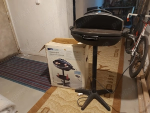 Grătar electric pentru curte