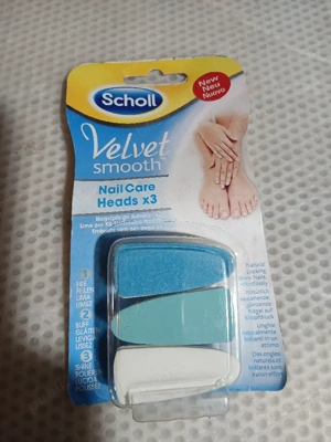 Rezerva pila electrica pentru unghii Velvet Smooth, Scholl