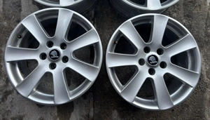 Jante SKODA OCTAVIA,SUPERB,KAROQ,KODIAQ,seat vw 5x112 R17 originale,senzori - imagine 2