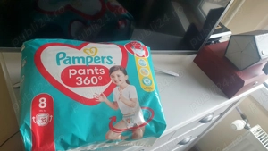 PAMPERS pants 360 grade, NOU SIGILAT,  marime 8 (19kg +), 32. buc