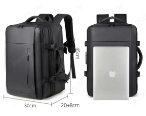 Rucsac Travel cu Vacuum   Expandabil, , Impermeabil, Bagaj de Cabină!