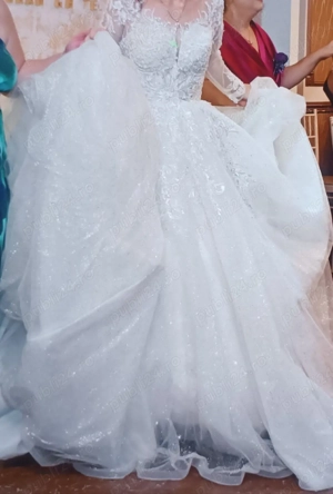 vand rochie de mireasa 1000 Ron   - imagine 2