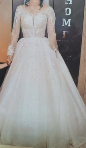 vand rochie de mireasa 1000 Ron   - imagine 4