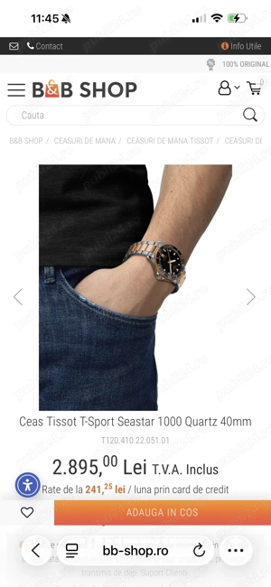 Tissot Seastar 1000 40MM - imagine 4