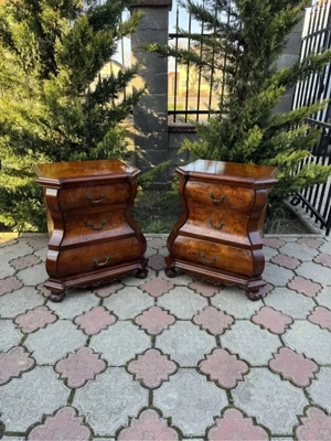 Set noptiere bombate stil ludovic XV