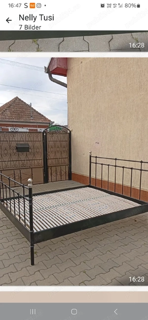 Pat matrimonial din metal