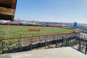 Teren 5500 mp langa A2 - dublă deschidere - utilități - investiție 