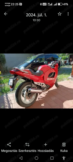  Motocicleta Suzuki Gsx 600,cat A, - imagine 2