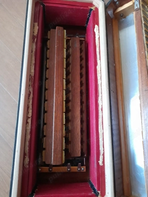 Acordeon cu butoane Harmonica - imagine 3