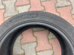 Set anvelope vara Michelin Pilot Sport 4 impecabile + anvelopa cadou - imagine 3