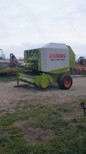 presa baloti rotunzi claas rollant 240 - imagine 5