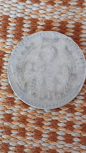 monedă 5 lei 1978
