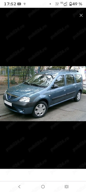 Dacia Logan MCV 1- 1.6 .16v.105 CP - Cu GPL  150.000 km 