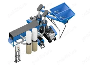 Linie completa productie peleti din rumegus 700kg pe ora. Fonduri Europene  - imagine 3